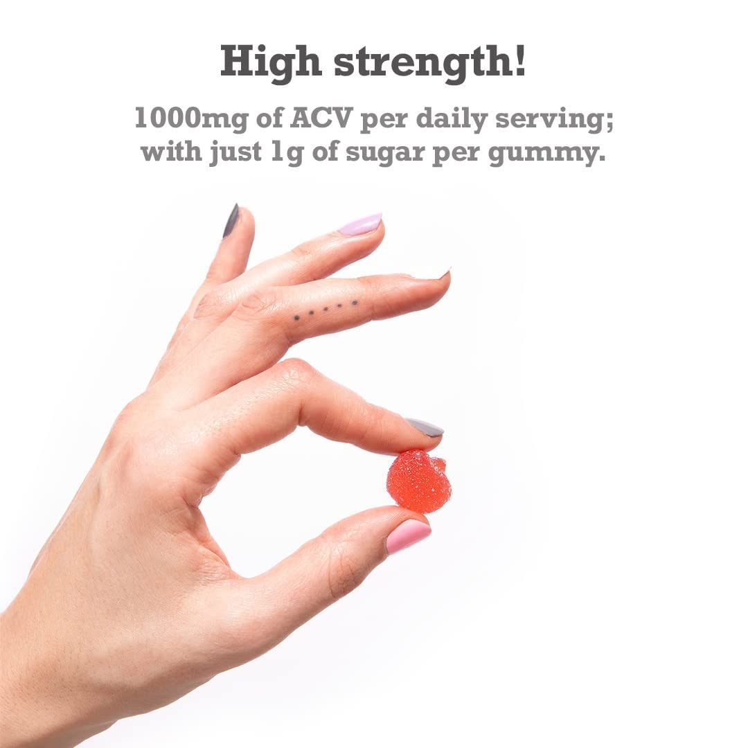 Apple Cider Vinegar Gummies with The Mother 1000mg Enhanced with Vitamin B12 & Folic Free Soul buy supplements canada
