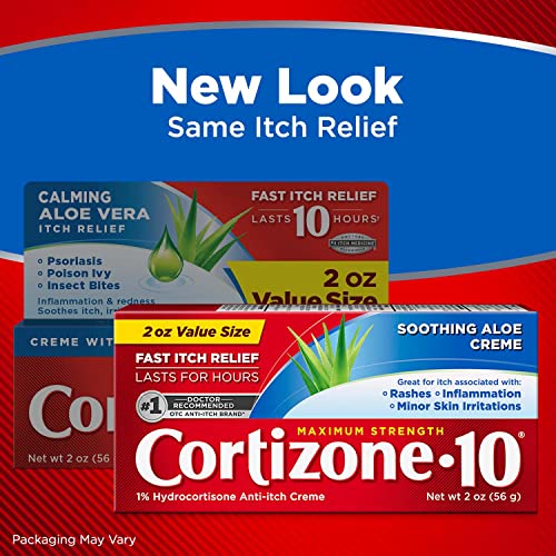 Cortizone 10 Maximum Strength Anti-Itch Cream with Soothing Aloe, 1% Hyd Cortizone 10 buy supplements canada