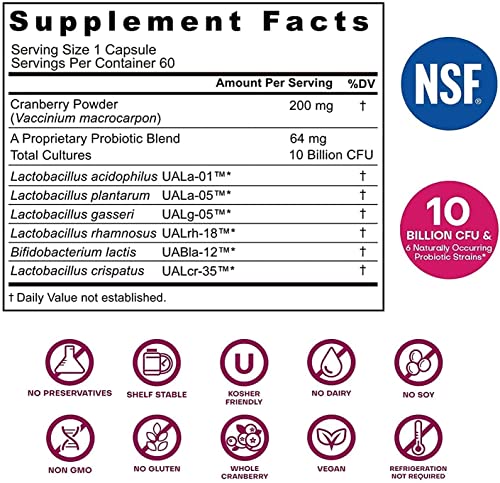 Nutricelebrity NutriFlora-Pro Probiotics for Women - Support Vaginal, Urinary Health Nutricelebrity buy supplements canada