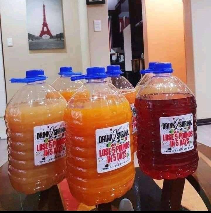 4 Week drink2Shrink Detox Formula Start Losing That Stubborn Belly Fat! (Green Apple) Heath Secret buy supplements canada