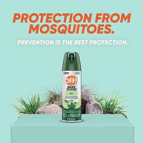OFF! Deep Woods Insect Repellent Aerosol, Dry, Non-Greasy Formula, Bug OFF! buy supplements canada