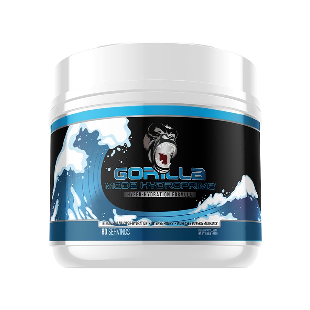 Gorilla Mind Hydroprime Glycerol Pre-Workout - Hydrating Pre-Workout Formula for Intense Gorilla Mind buy supplements canada