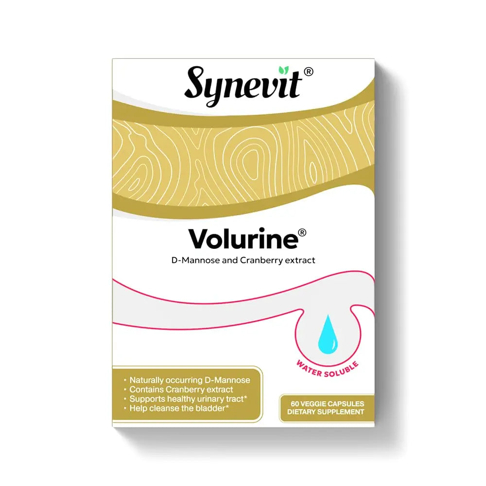 Volurine® D-Mannose & Cranberry Complex for Urinary Tract Health | 30 Capsules Synevit buy supplements canada