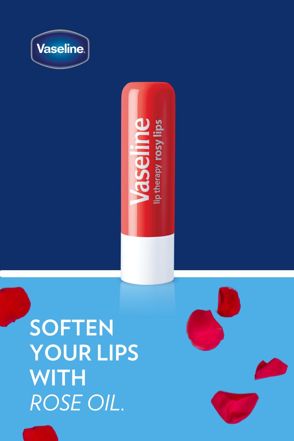 Vaseline Lip Therapy Care Rosy, Fast-Acting Nourishment, Ideal for Chapped, Dry, Cracked, or Damaged Lips, Lip Balm, 4-Pack, 0.16 Oz Each Vaseline buy supplements canada