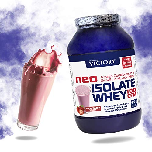 Joe Weider Victory Neo Iso Whey 100CFM 900gr Strawberry; 100% Whey Protein Isolate JOE WEIDER VICTORY buy supplements canada