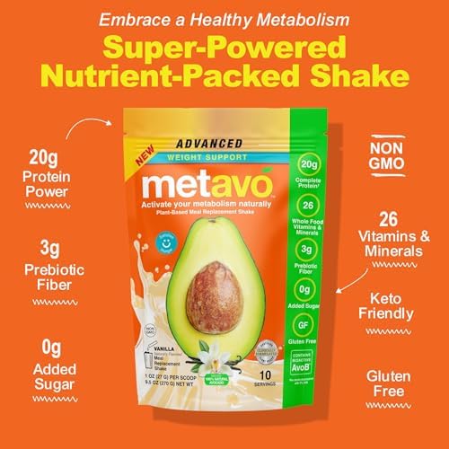 Metavo Advanced Weight Support Meal Replacement Vanilla Metavo buy supplements canada