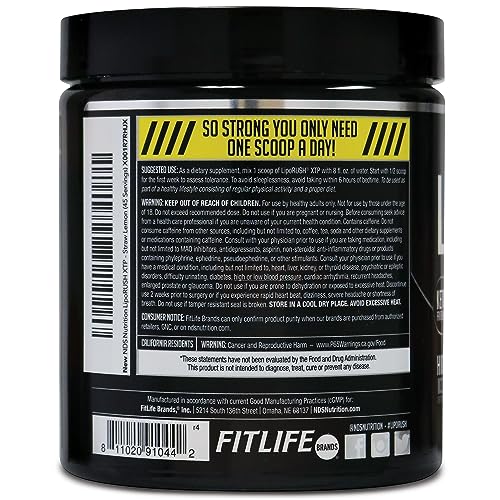 LIPORUSH NDS Nutrition XTP Thermogenic Fat Burner with L-Carnitine - Energy, Focus LIPORUSH buy supplements canada