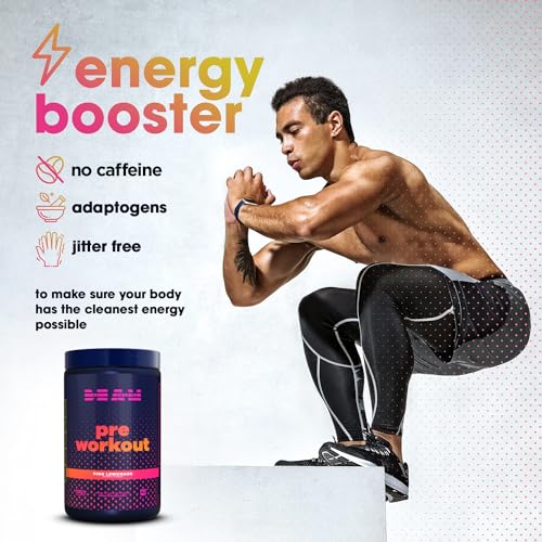 BEAM Be Amazing Vegan Pre-Workout Powder | Energy Booster Powdered Drink with All BEAM buy supplements canada