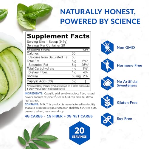 BioTrust Keto Elevate – Pure C8 MCT Oil Powder – Ketogenic Diet Supplement BioTrust buy supplements canada