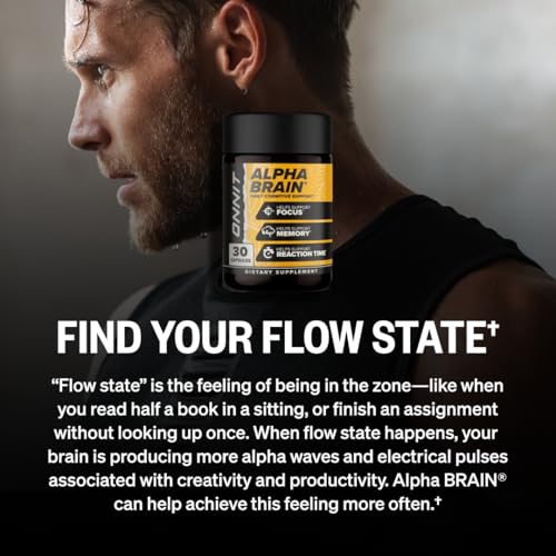 ONNIT Alpha Brain Nootropic Capsules for Men & Women, IGEN Non-GMO Tested Memory, Focus & Mental Clarity, with L-Theanine and Vitamin B6, 90 Count Each, Pack of 4 (360 Capsules) ONNIT buy supplements canada