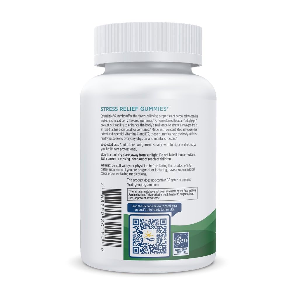Nordic Naturals Stress Relief Gummies, Mixed Berry, 40 Gummy Supplements, Supports Daily Mood and Immune System Health, Non-GMO, Vegetarian, 20 Servings Nordic Naturals buy supplements canada