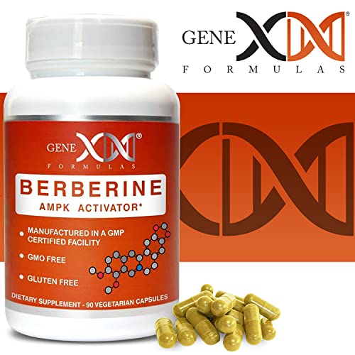 GENEX Berberine HCl 500mg (90 Capsules) | Powerful AMPK Activator, Supports Heart Genex Formulas buy supplements canada