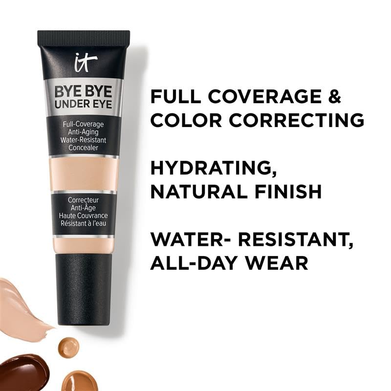 IT Cosmetics Bye Bye Under Eye Concealer (Light Nude) - Water-Resistant, Full Coverage Brightening Concealer For Dark Circles, Fine Lines, Redness & Discoloration, Anti-Aging, 24H Wear - 0.4 fl oz IT Cosmetics buy supplements canada
