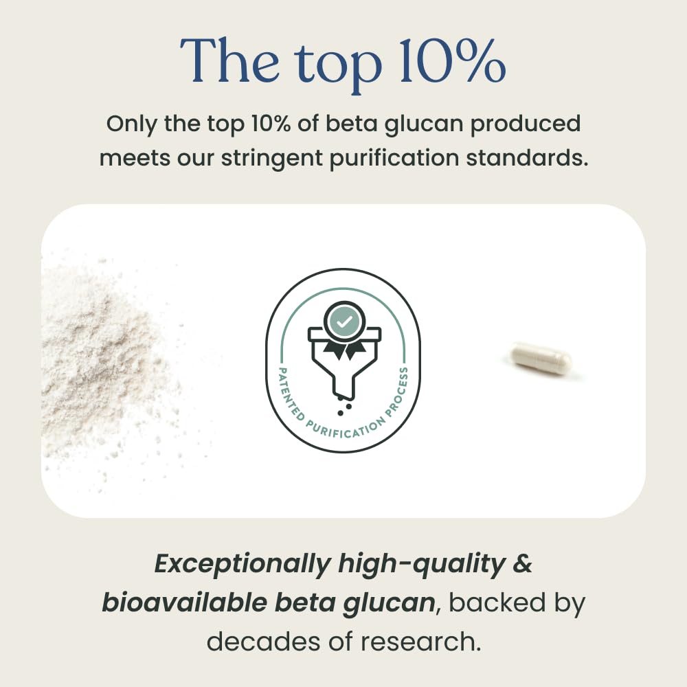 Better Way Health™ - Advanced Immune Readiness - Highly Purified 1,3/1,6 Beta Glucan 100 - Clinically Tested Immune Defense - 100mg/60 Capsules Better Way Health buy supplements canada