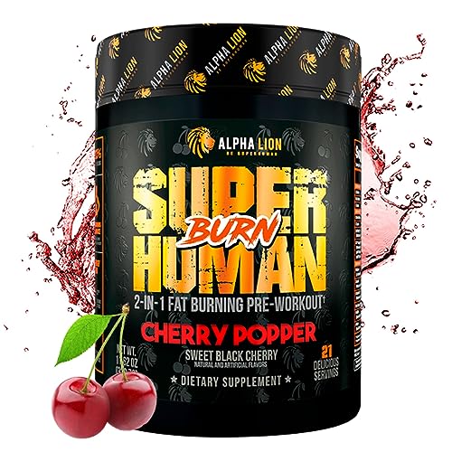 ALPHA LION Superhuman Burn 2-in-1 Metabolism Booster Pre Workout ALPHA LION buy supplements canada
