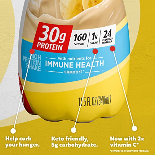 Premier Protein Shake, Bananas & Cream, 30g Protein, 1g Sugar, 24 Vitamins & Minerals Premier Protein buy supplements canada