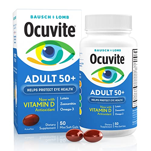 Ocuvite Eye Vitamin & Mineral Supplement, Contains Zinc, Vitamins C, E Ocuvite buy supplements canada