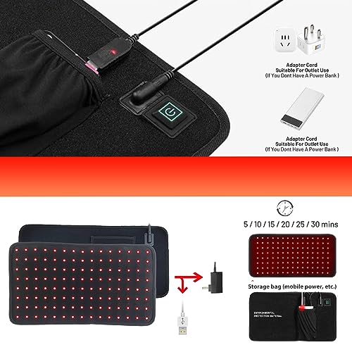 Red Light Therapy Infrared Light Therapy for Muscle Pain Relief and Inflammation Red Light Therapy Belt DYUF buy supplements canada