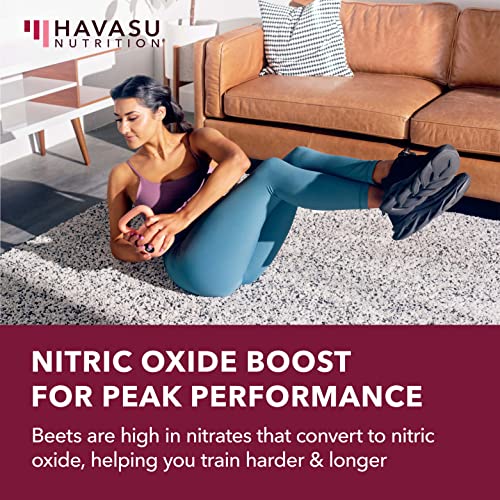 Beet Root + COQ10 Gummies Nitric Oxide Booster for Healthy Energy & Circulation Support HAVASU NUTRITION buy supplements canada