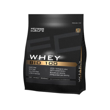 Fitness Culture Whey Bio 100 Whey Protein Powder with Pre and Pro Biotics Raspberry Flavour My Store buy supplements canada