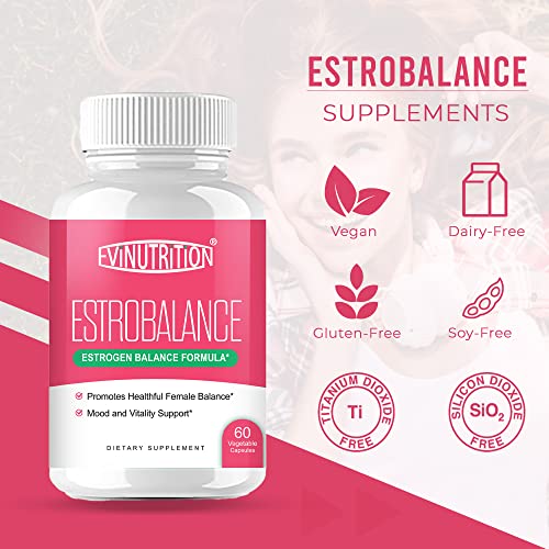 Evinutrition Estrobalance Capsule for Women - Menopause Mood and Energy Support Evinutrition buy supplements canada