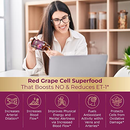 VINIA 12-Hour Sustained Release Piceid Resveratrol Supplement. Nitric Oxide Supplement VINIA buy supplements canada