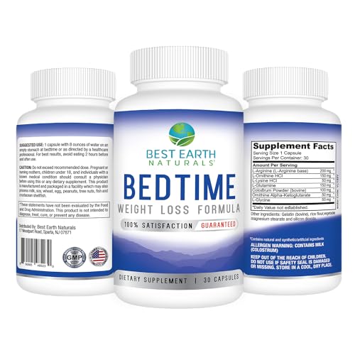 Best Earth Naturals Bedtime Weight Loss Supplement - Helps Boost Metabolism Best Earth Naturals buy supplements canada