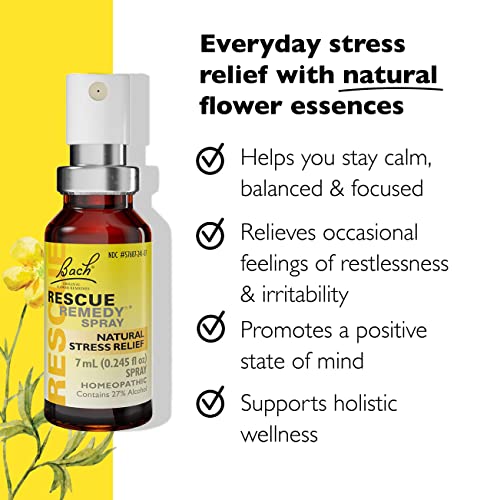 Day & Night Bundle, Bach RESCUE REMEDY Spray, Natural Stress Relief [and] RESCUE SLEEP Spray RESCUE buy supplements canada