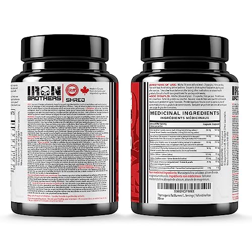 Shred for Men & Women | Strong Appetite Suppressant for Weight Loss Management Iron Brothers Supplements buy supplements canada