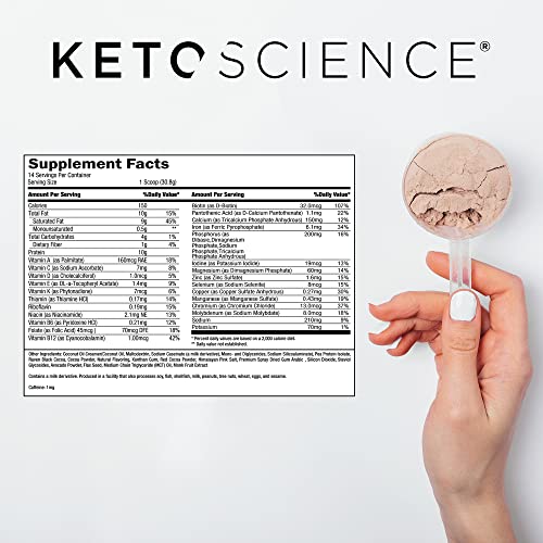 Keto Science Plant Based Protein, Keto Meal Shake, Supports Weight Management Keto Science buy supplements canada