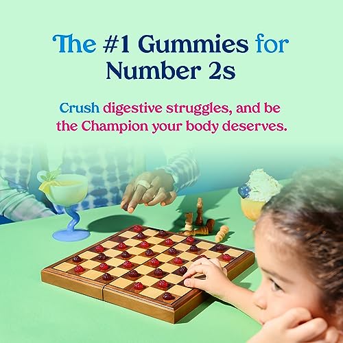 Poop Like a Champion Super Fiber Gummies 6g Fiber - Apple Cider Vinegar & Berries 2 Flavors Poop Like a Champion buy supplements canada