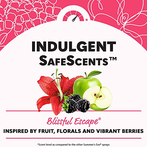 Summer's Eve Refresher Mist, Feminine Spray Reduces Odor, Blissful Escape, Body Spray for Women Summer's Eve buy supplements canada
