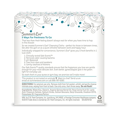 Summer's Eve Cleansing Wipes, Sunset Oasis, 16 count Summer's Eve buy supplements canada