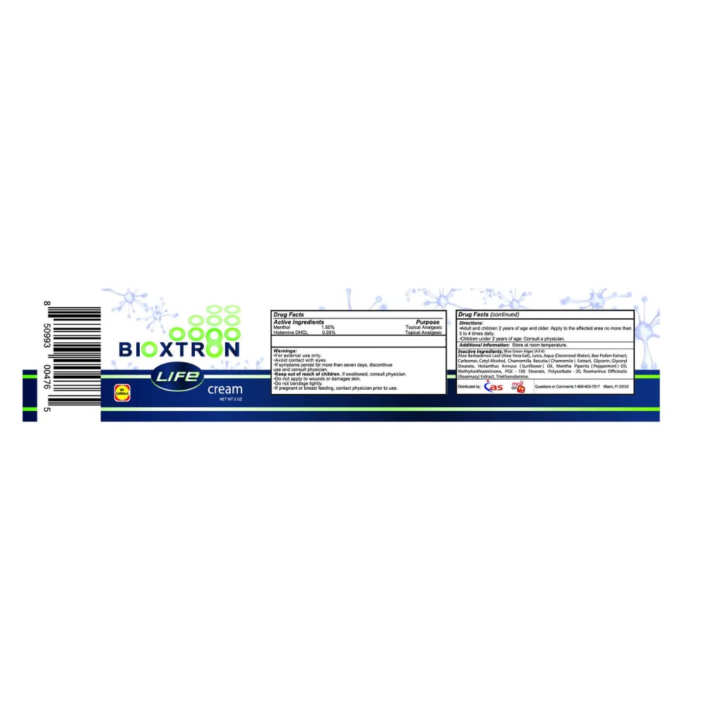 Bioxtron Life AFA Stem Cell Supplement - Joint Support & Muscle Pain - Immune System Support - Support Energy Levels - Stem Cell Production - Blue Green Algae Spirulina - 90 Caps + Cream 2 oz Bioxtron buy supplements canada