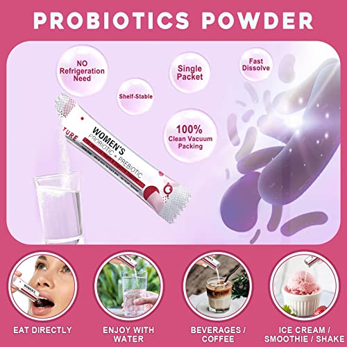 Probiotics for Women Probiotic Powder Supplement - Prebiotics and Probiotics for Weight Loss NATURE TARGET buy supplements canada