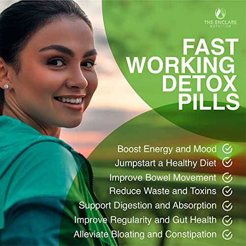 Colon Cleanser Detox. Premium 15 Day Fast-Acting Detox Cleanse Diet Pills, Probiotic THE ENCLARE NUTRITION buy supplements canada