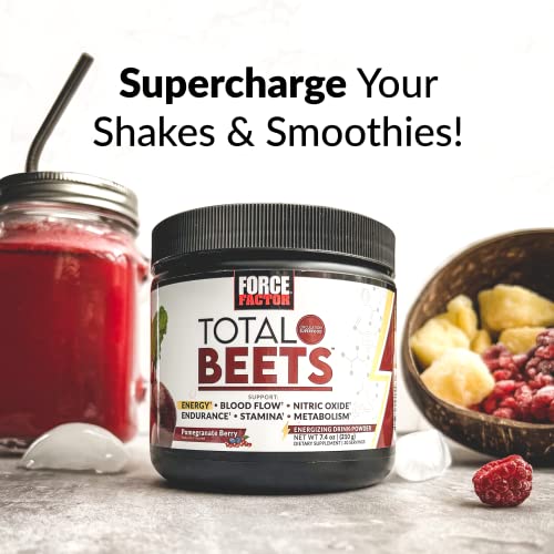 FORCE FACTOR Total Beets Beet Root Powder with Energy, NO3-T Nitrates to Support Force Factor buy supplements canada