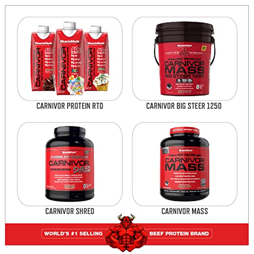 MuscleMeds Carnivor Beef Protein Isolate Powder, Chocolate Peanut Butter, 4.14 Pound MuscleMeds buy supplements canada