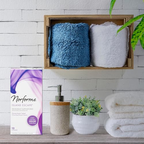 Norforms Feminine Deodorant Suppositories, Long Lasting Odor Control, Tropical Splash Scent Norforms buy supplements canada