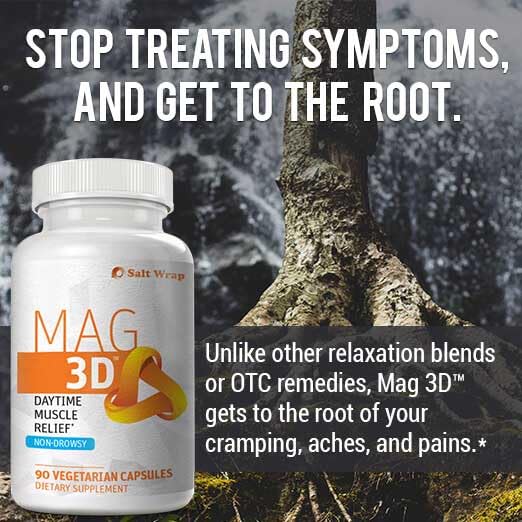 SaltWrap Mag 3D – Daytime (Non-Drowsy) Leg Cramp & Muscle Relief Support - Natural SaltWrap buy supplements canada
