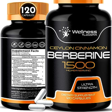 WELLNESS LABSRX Berberine Supplement 1500mg - Liposomal Berberine with Ceylon WELLNESS LABSRX buy supplements canada