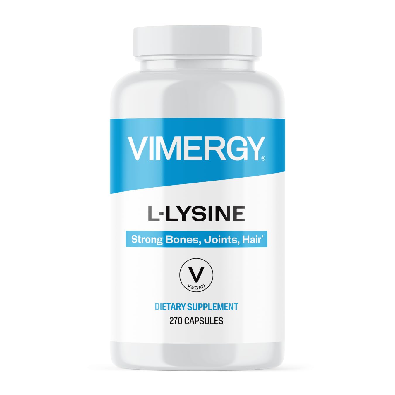 Vimergy L-Lysine – Promotes Healthy Skin, Hair & Nails* – Supports Healthy Metabolism* – Vegan, Non-GMO & Gluten-Free – 270 Capsules Vimergy buy supplements canada