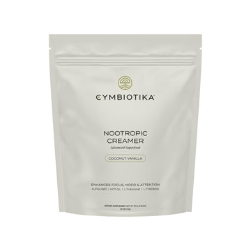 CYMBIOTIKA Nootropic Creamer – MCT Oil, Alpha GPC, L-Theanine – Keto, Vegan, Sugar-Free Coffee Creamer for Focus, Energy & Mental Clarity – Coconut Vanilla Flavor, 30 Servings CYMBIOTIKA buy supplements canada