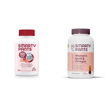 SmartyPants Kids Multivitamin Gummies & Women's Multivitamin Gummies: Omega 3 Fish Oil (EPA/DHA), Methylfolate SmartyPants buy supplements canada