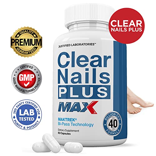 Justified Laboratories (2 Pack) Clear Nails Plus Max Pills 40 Billion CFU Probiotic Supports Justified Laboratories buy supplements canada
