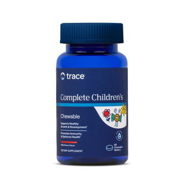 Trace Minerals Complete Children's Chewable - Gluten-Free Multivitamin for Kids - Chewable Multivitamin Supplement to Support Health & Development - 60 Chewable Wafers (30 Servings) Trace Minerals buy supplements canada