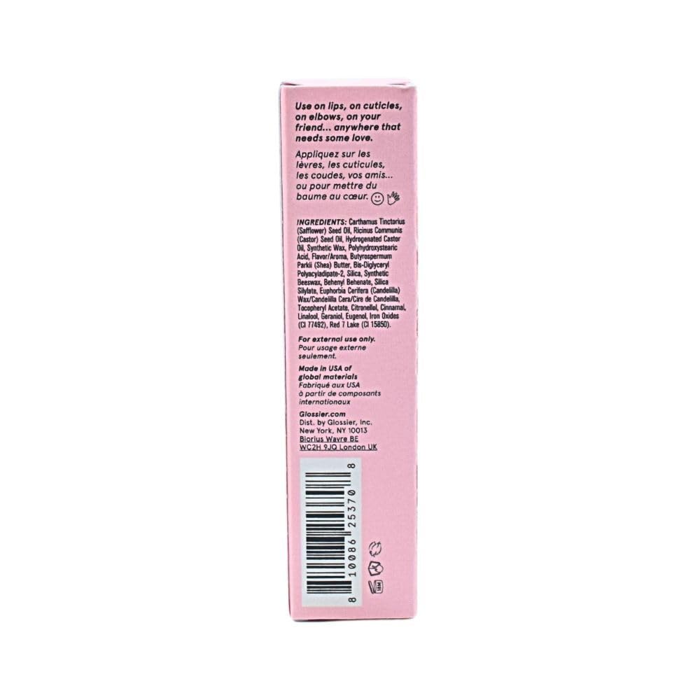 Glossier Balm Dotcom Lip Balm and Skin Salve - Rose - Sheer Pink Tint Glossier buy supplements canada