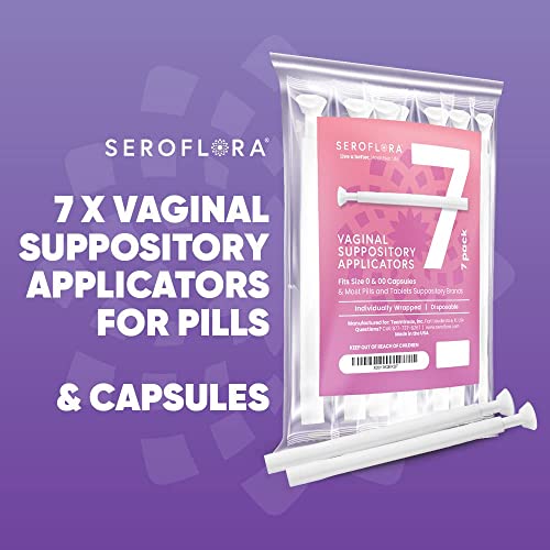 SEROVERA Seroflora Boric Acid Suppositories Applicators for Women, Individually Wrapped Pack of 7 SEROVERA buy supplements canada